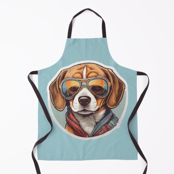 Item preview, Beagle Face Wearing Aviator Sunglasses designed and sold by thecatcouch.