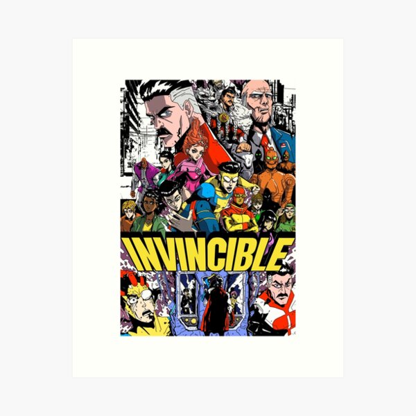Invincible Wiki Art Prints for Sale
