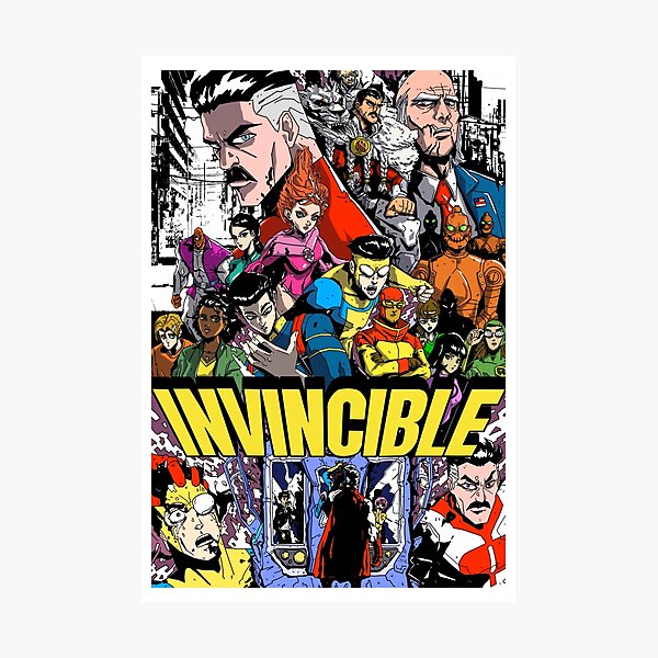 Aperçu de l'œuvre Style manga invincible créée et vendue par hansoloski.