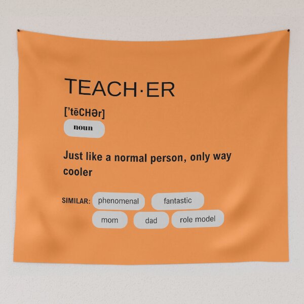 Item preview, Funny Teacher Dictionary Definition designed and sold by CheekyChimpCo.