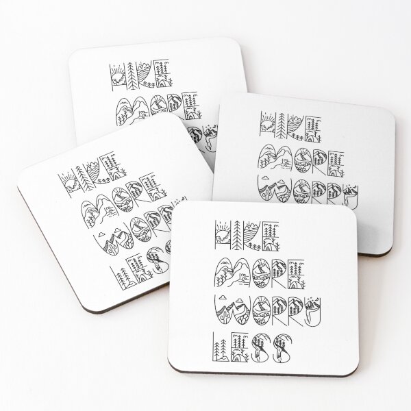 Item preview, Hike More Worry Less Hiking More Mountains designed and sold by Gifts4Guitarist.