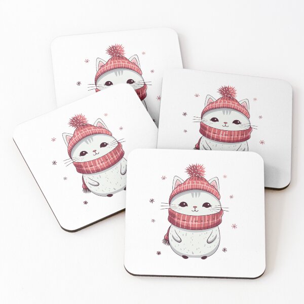 Item preview, Snow Cat Celebrates Xmas designed and sold by omerfdln34.