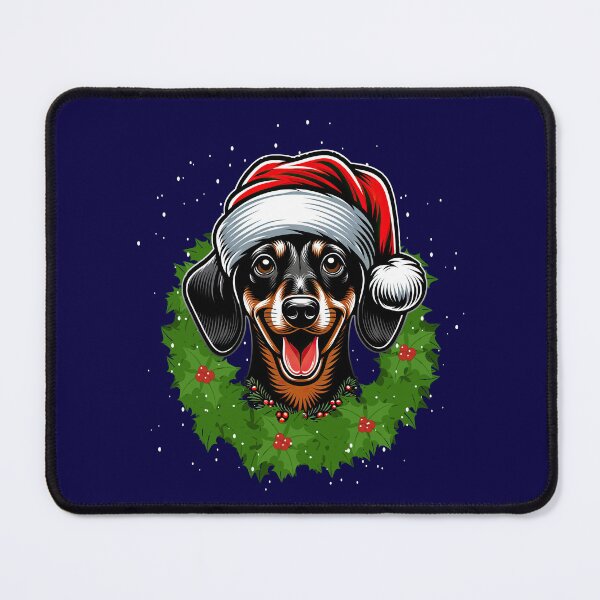 Item preview, Christmas with Dachshund: Cozy design designed and sold by pxdsgn.