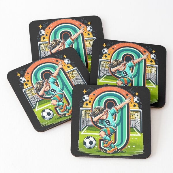 Item preview, 9 Year Old Young Football Birthday Idea designed and sold by druckfun.