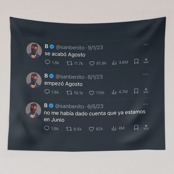 Item preview, Bad Bunny Tweets designed and sold by emiliapapaya.
