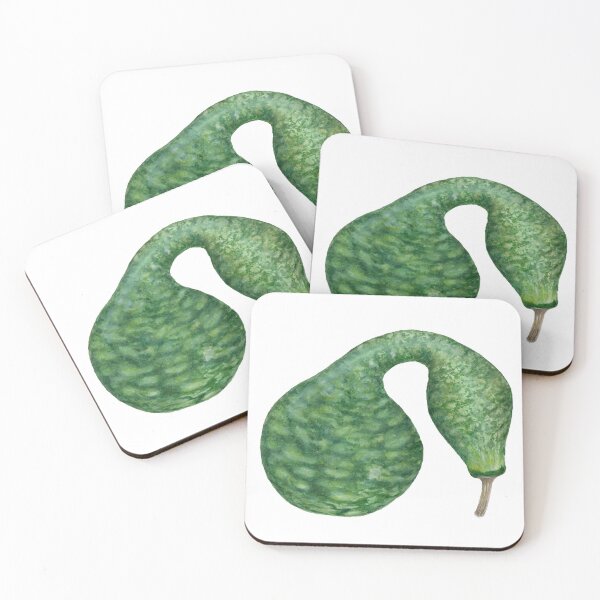 Item preview, Green goose gourd designed and sold by CatAndJackalope.