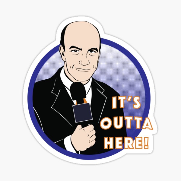 It's Outta Here! Sticker