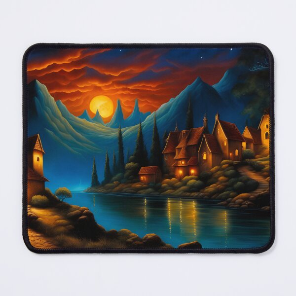 Item preview, Sundown at Rivertown designed and sold by PaigeCompositor.