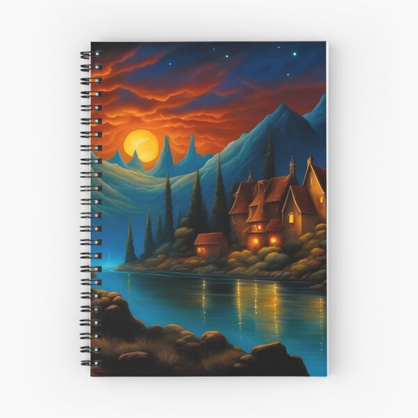 Item preview, Sundown at Rivertown designed and sold by PaigeCompositor.