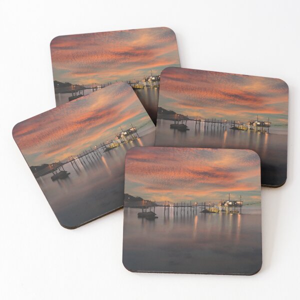 Item preview, Sunset at Trabocchi designed and sold by pietrofoto.