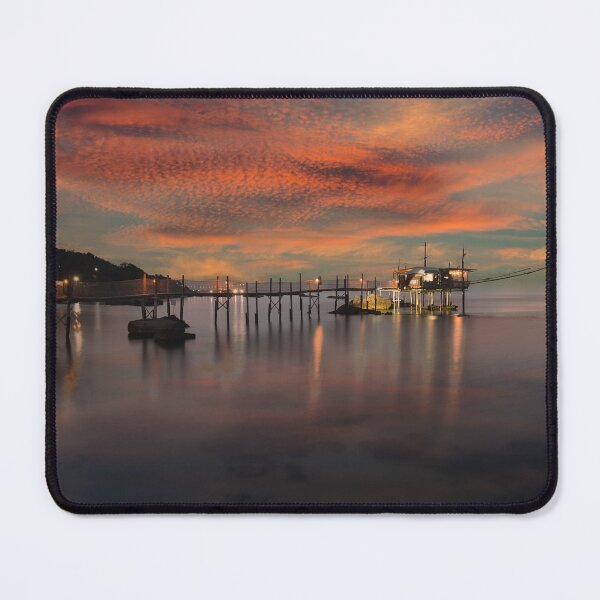 Item preview, Sunset at Trabocchi designed and sold by pietrofoto.