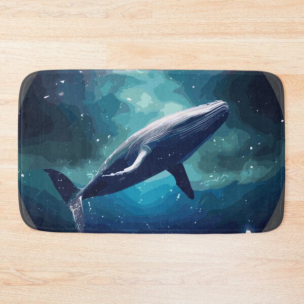 Item preview, Celestial Depths: Blue Whale in Cosmic Seas designed and sold by AwsomeStore.