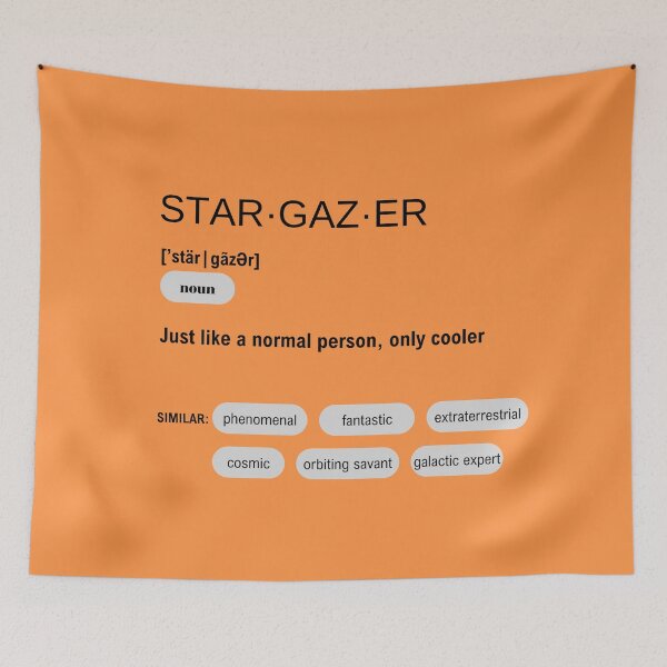 Item preview, Funny Star Gazer Dictionary Definition designed and sold by CheekyChimpCo.