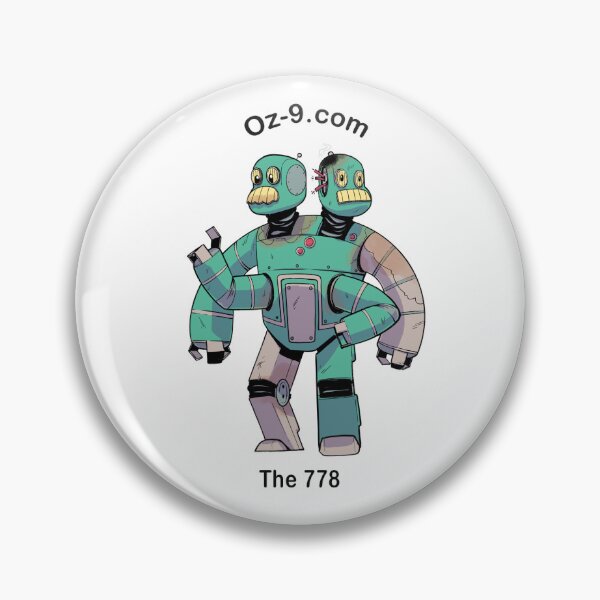 Artikelvorschau, Oz 9-Podcast Der 778-Roboter (weißer Hintergrund) entworfen und verkauft von oz9olivia.