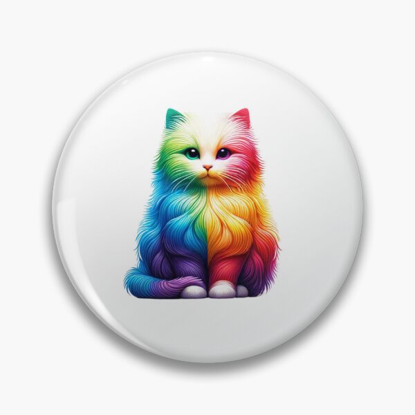 Item preview, Colorful Rainbow Kittie  designed and sold by CharmStudio.