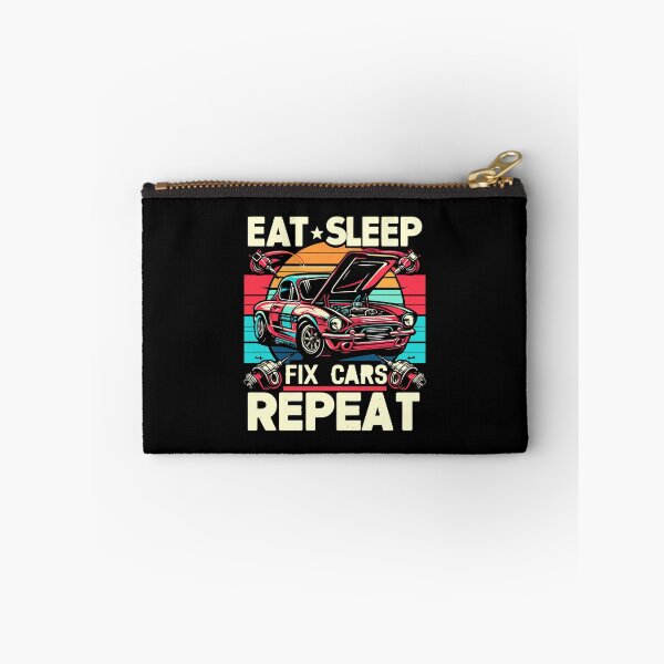 Item preview, Eat Sleep Fix Cars Repeat designed and sold by bihtti.