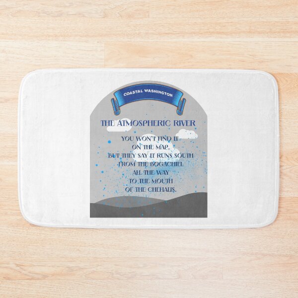 Item preview, The Atmospheric River Coastal Washington Pacific Northwest Funny designed and sold by Gemini-PNW.