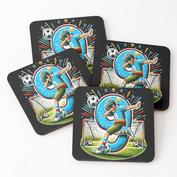 Item preview, 9 Year Old Young Football Birthday Idea designed and sold by druckfun.