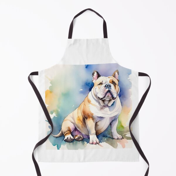 Item preview, Bulldog Beauty: Watercolor Wonder for Bulldog Lovers designed and sold by MoonShroomPrint.