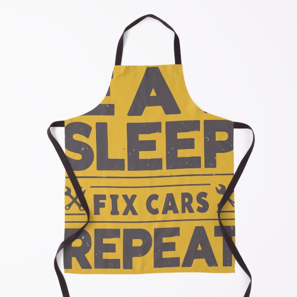 Item preview, Eat Sleep Fix Cars Repeat designed and sold by bihtti.