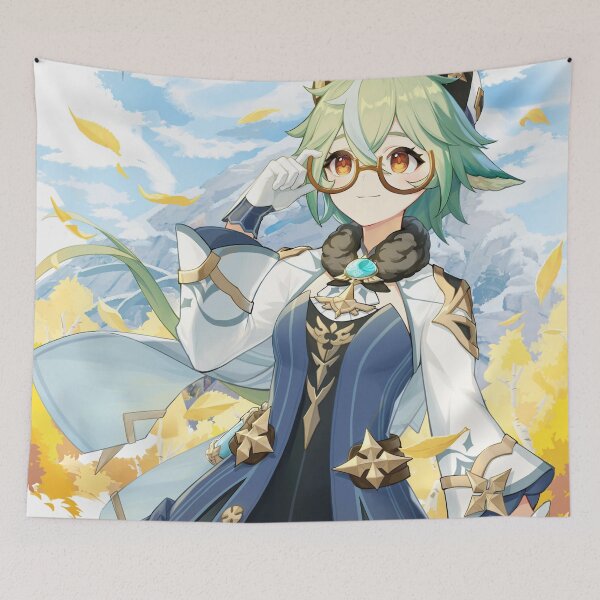 Item preview, Genshin Impact - Sucrose Official Birthday Artwork 2023 designed and sold by Krimsy.