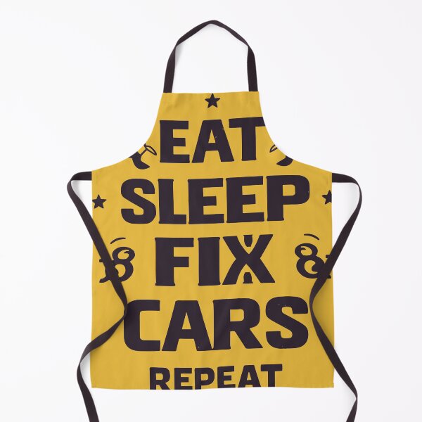 Item preview, Eat Sleep Fix Cars Repeat designed and sold by bihtti.