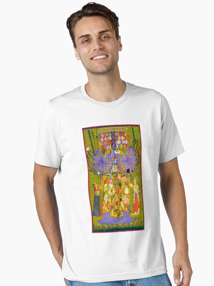 Krishna Vishwaroopa, Bhagavad Gita, Mahabharata 1740 India