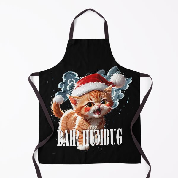 Item preview, Grumpy Claus: The Bah! Humbug Kitten Edition designed and sold by leyfinder.