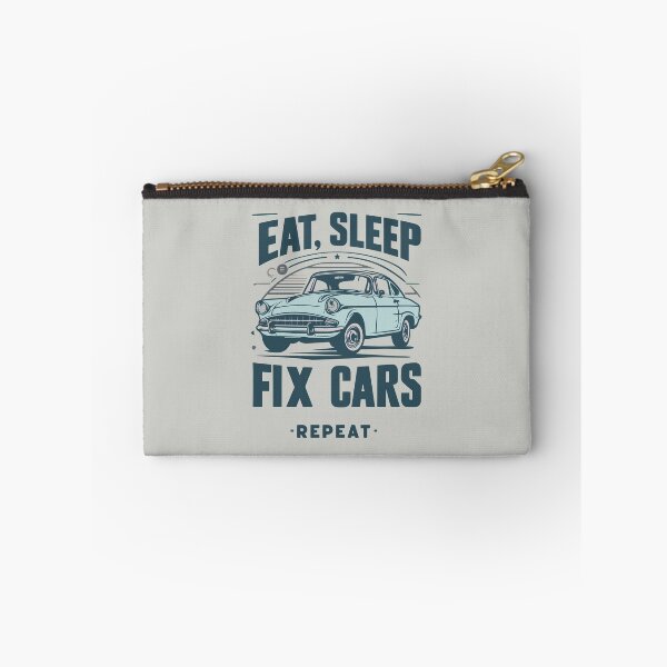 Item preview, Eat Sleep Fix Cars Repeat designed and sold by bihtti.