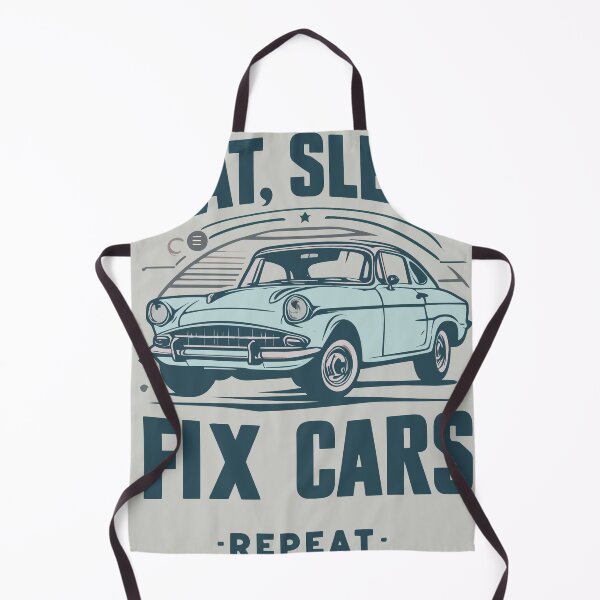 Item preview, Eat Sleep Fix Cars Repeat designed and sold by bihtti.