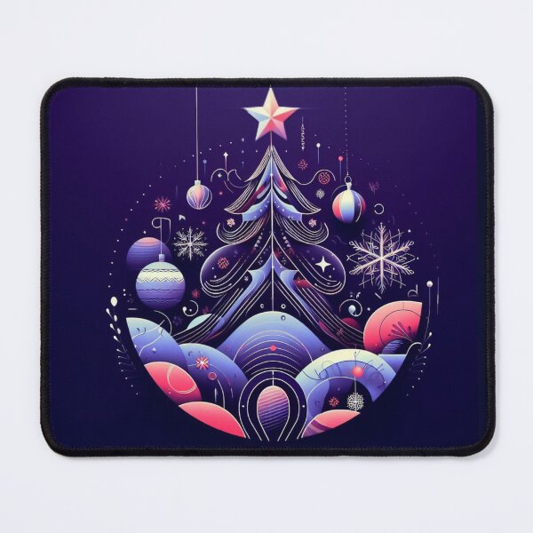 Item preview, Advent Christmas abstract symbol Christmas tree with Christmas decorations designed and sold by JaroDesign2023.