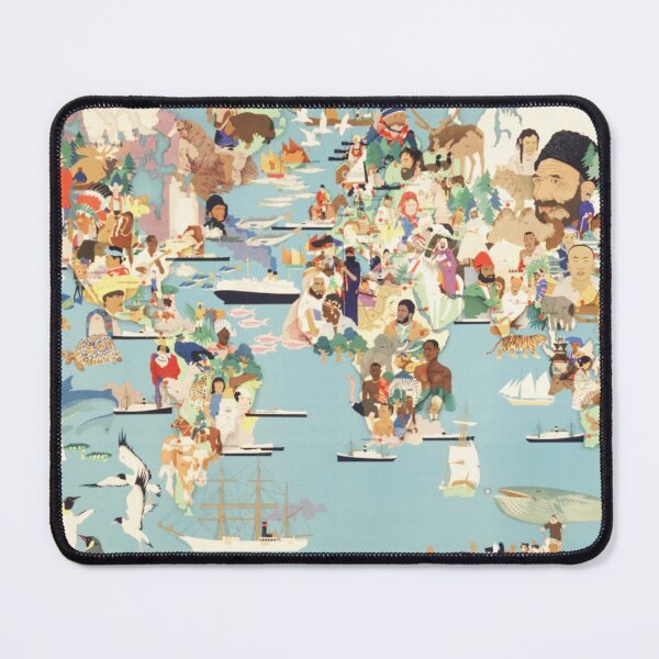 Item preview, Pictorial map of the world map illustrated Children designed and sold by cutesy.