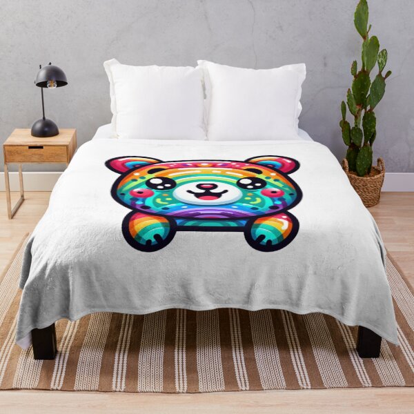 Item preview, Colorful Rainbow Spotty Bear designed and sold by CharmStudio.