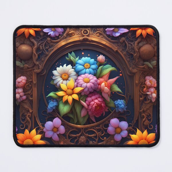 Item preview, Colorful flowers designed and sold by HappyExpression.