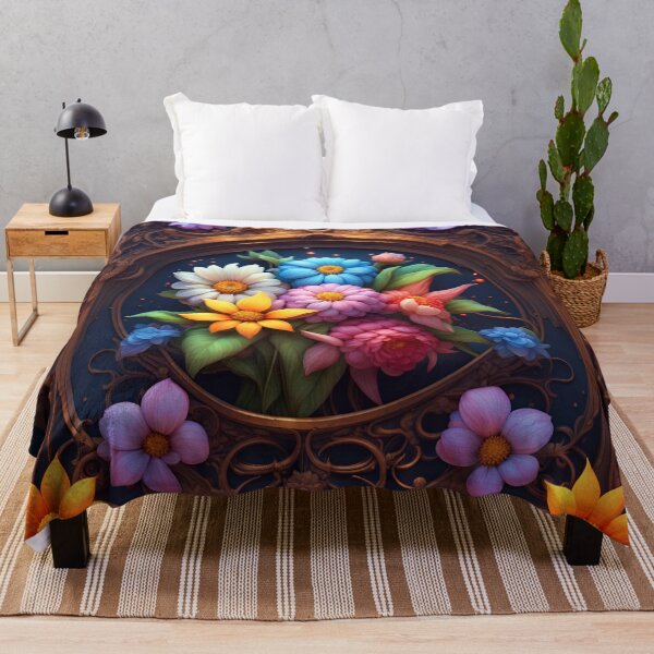 Item preview, Colorful flowers designed and sold by HappyExpression.