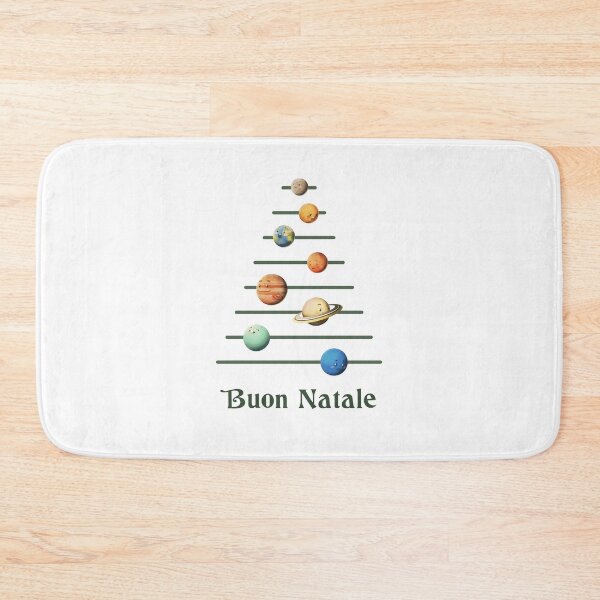Item preview, Buon natale dai Pianeti del Sistema Solare... Auguri spaziali! designed and sold by celestevolta.