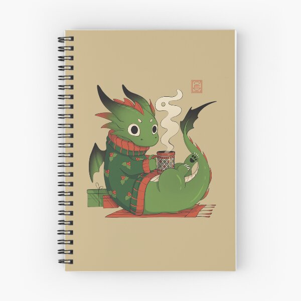 Item preview, Holiday Dragon's Festive Cheer designed and sold by OliDiart.