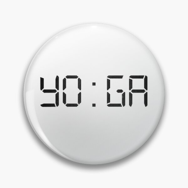 Item preview, Yoga o'clock - Time for yoga - Quote for yogis designed and sold by soniaaseguin.