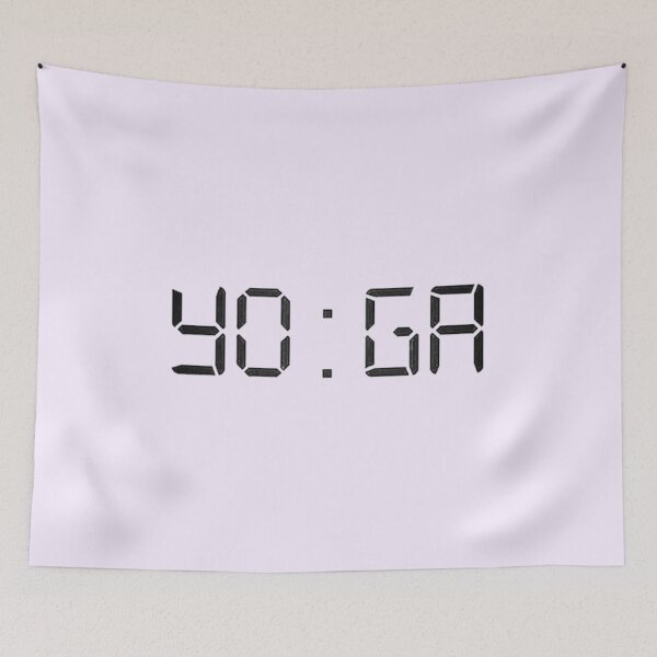 Item preview, Yoga o'clock - Time for yoga - Quote for yogis designed and sold by soniaaseguin.