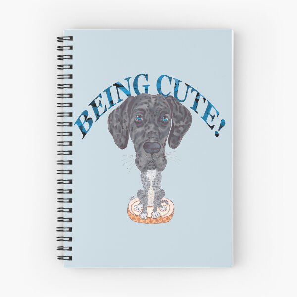 Item preview, GREAT DANE BEING CUTE designed and sold by BeritValk.