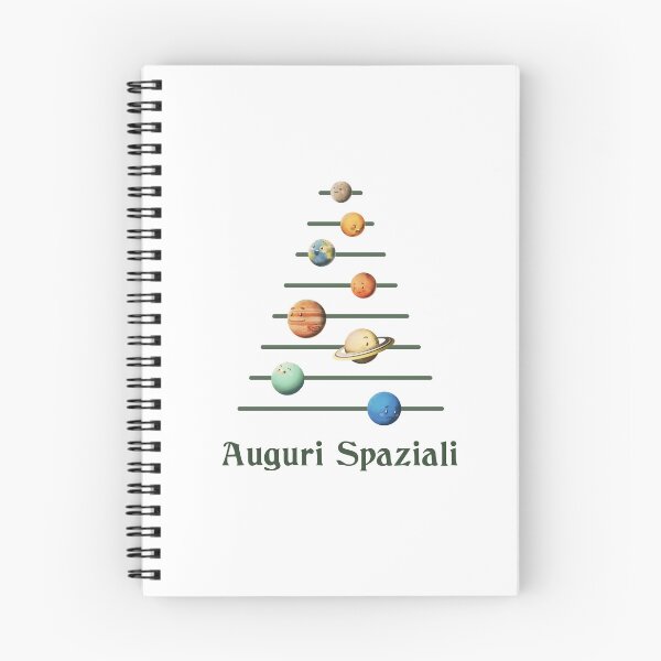 Item preview, Auguri spaziali dai Pianeti del Sistema Solare... Biglietto di Buon Natale ! designed and sold by celestevolta.