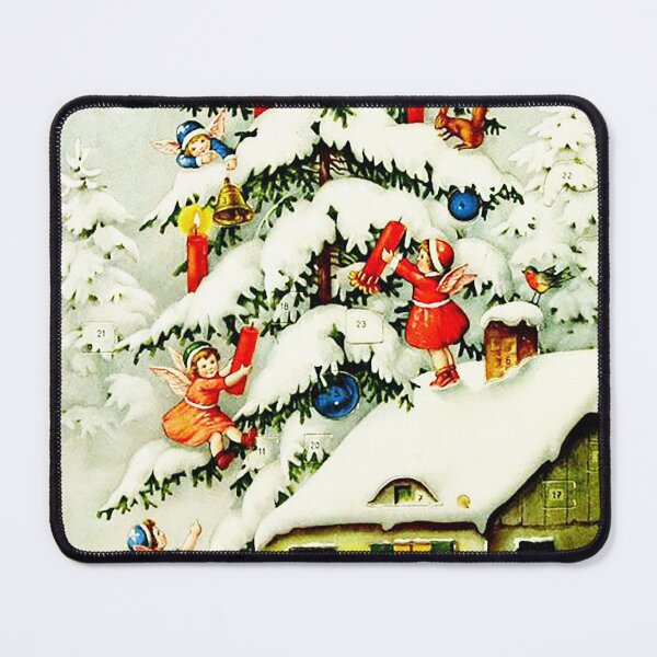 Item preview, The elves decorating the tree designed and sold by KAY Artists.