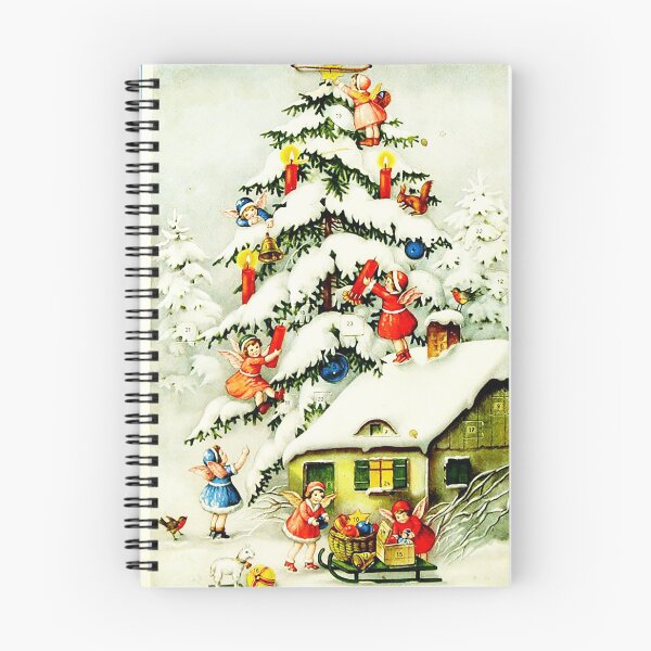Item preview, The elves decorating the tree designed and sold by KAY Artists.