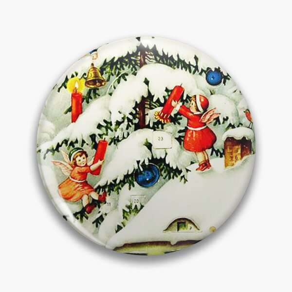 Item preview, The elves decorating the tree designed and sold by KAY Artists.