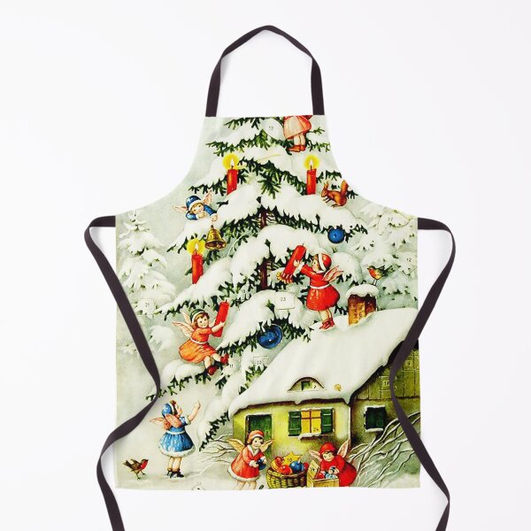 Item preview, The elves decorating the tree designed and sold by KAY Artists.