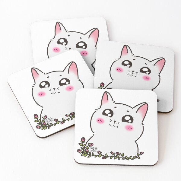 Item preview, Cat cute meme sticker  designed and sold by raquelwaackart.