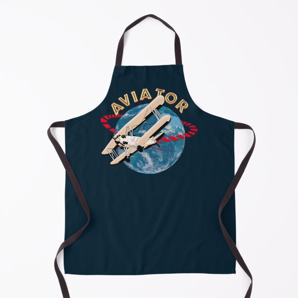 Item preview, Aviation Vintage Illustration - Biplane Aviator designed and sold by TMBTM.