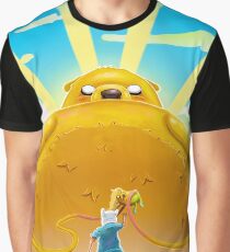 Adventure Time with Finn and Jake Graphic T-Shirt