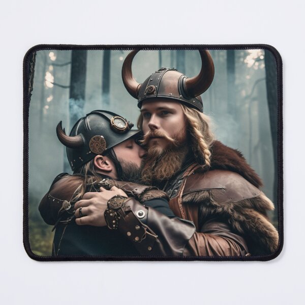 Item preview, Majestic Vikings: Embracing Manly Valor in Artistry designed and sold by MoonShroomPrint.