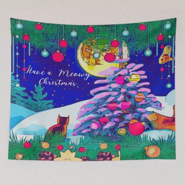Item preview, Have a Meowy Christmas designed and sold by NC NatureVisions.